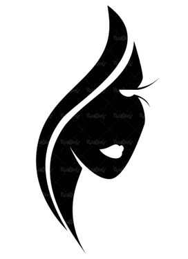 وکتور سالن آرایش وکتور سالن زیبایی وکتور چهره دختر5