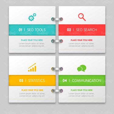 وکتور اینفوگرافی گرافیکی وکتور اینفوگرافی سه بعدی 96