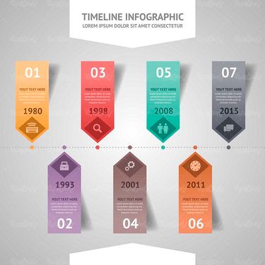 وکتور اینفوگرافی گرافیکی وکتور اینفوگرافی سه بعدی 06