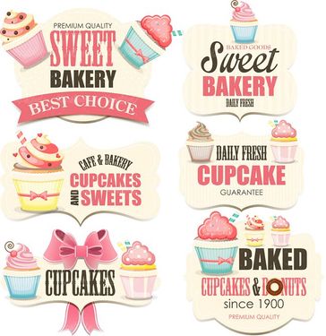 وکتور شیرینی خامه ای وکتور کیک خامه ای وکتور قنادی1