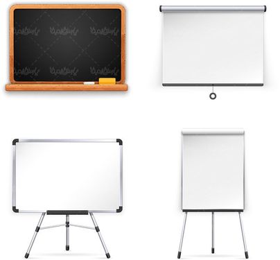 وکتور وایت برد کتور تخته سیاه وکتور بوم نقاشی