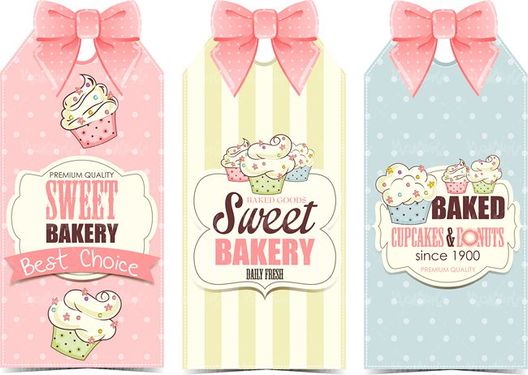 وکتور قنادی وکتور کیک خامه ای وکتور شیرینی فروشی وکتور شیرینی سرا1