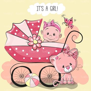 وکتور کالسکه بچه وکتور سیسونی بچه وکتور گربه   وکتور توپ وکتور نوزاد