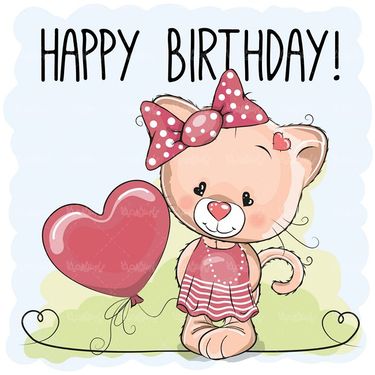 وکتور طرح جشن تولد وکتور عروسک خرسی وکتور بادکنک قلبی وکتور شادی