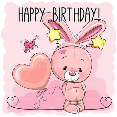 وکتور طرح جشن تولد وکتور عروسک خرسی وکتور بادکنک قلبی وکتور شادی1