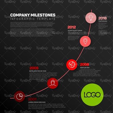 وکتور اینفوگرافی گرافیکی وکتور اینفوگرافی رنگی 79