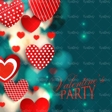 وکتور طرح ولنتاین وکتور قلب وکتور عشق وکتور قلب رنگی6