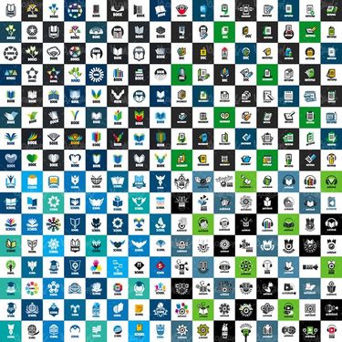 وکتور لوگو کتابخانه وکتور لوگو کتاب باز وکتور لوگو کتاب2