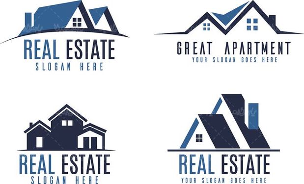 وکتور لوگو خانه وکتور آرم خانه وکتور لوگو مشاور املاک1