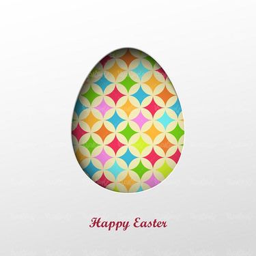 وکتور تخم مرغ رنگی وکتور طرحی روی تخم مرغ 7