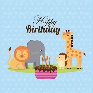 وکتور کیک تولد وکتور کیک خامه ای وکتور قنادی وکتور جشن تولد 9