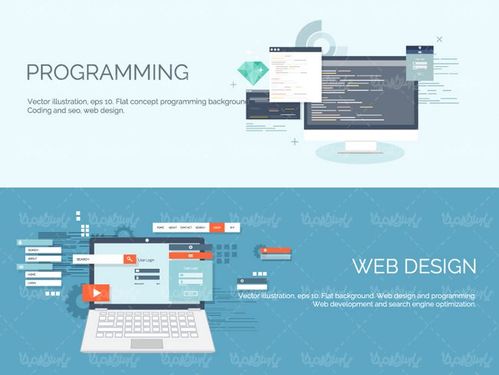 وکتور برنامه نویسی وکتور طراحی سایت وکتور برنامه نویسی سایت