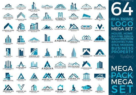 وکتور لوگو خانه وکتور لوگو مشاور املاک وکتور لوگو بنگاه مسکن79