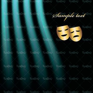 وکتور ماسک وکتور نقاب وکتور تئاتر