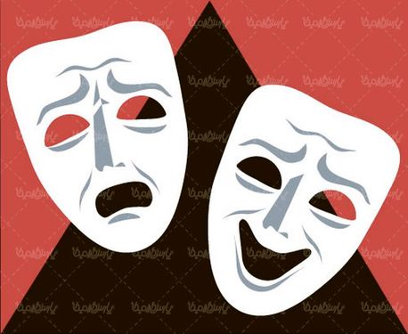 وکتور ماسک وکتور نقاب وکتور وکتور تئاتر