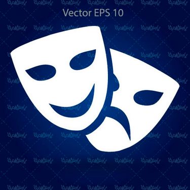 وکتور ماسک وکتور نقاب  وکتور تئاتر 7