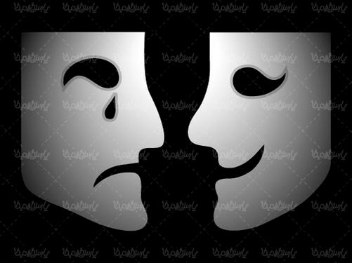 وکتور ماسک وکتور نقاب  وکتور تئاتر 8