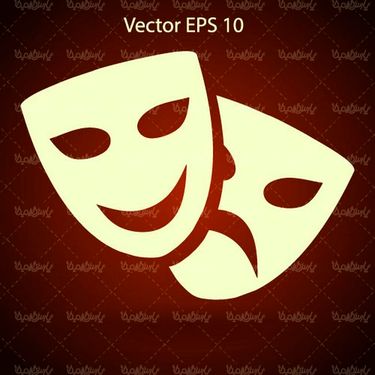 وکتور ماسک وکتور نقاب  وکتور تئاتر 9