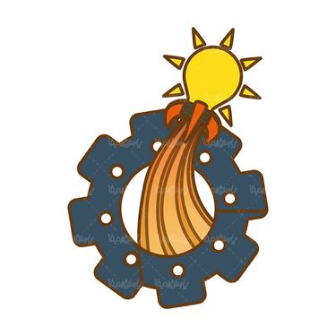 وکتور صنعت وکتور چرخ دنده وکتور فوران مواد مذاب