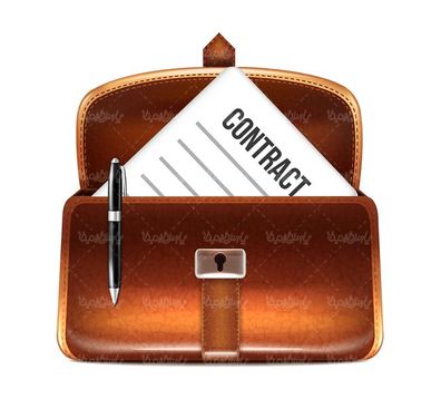 وکتور کیف چرمی وکتور کیف قهوه ای وکتور کیف مردانه8