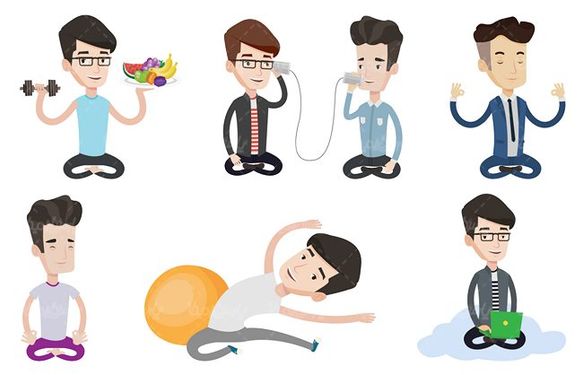 وکتور رژیم غذایی مناسب وکتور ورزش وکتور تناسب اندام