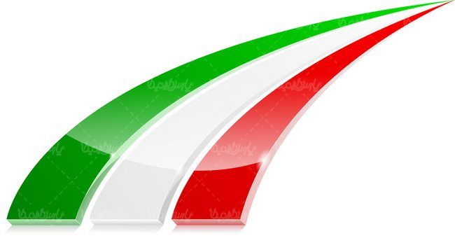 وکتور پرچم ایران وکتور پرچم روبانی وکتور موج پرچم2