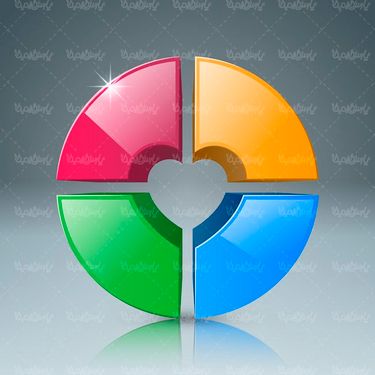 وکتور اینفوگرافی سه بعدی وکتور اینفوگرافی گرافیکی 87