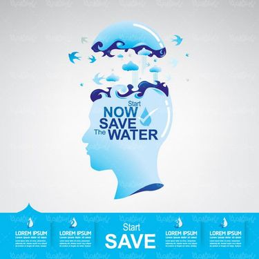 وکتور قطره آب وکتور قطرات باران وکتور ابر وکتور مغز انسان1