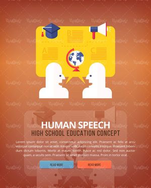 وکتور گفت  و گوی انسانی وکتور بلند گو وکتور کارت اعتباری