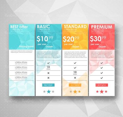 وکتور ایفوگرافی گرافیکی وکتور اینفوگرافی رنگی45