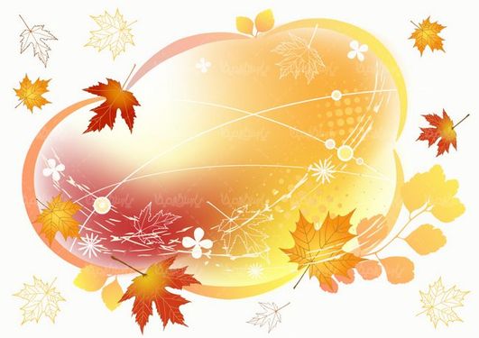 وکتور بک گراند پاییزی وکتور پس زمینه برگ پاییزی1