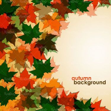 وکتور بک گراند پاییزی وکتور پس زمینه برگ پاییزی10