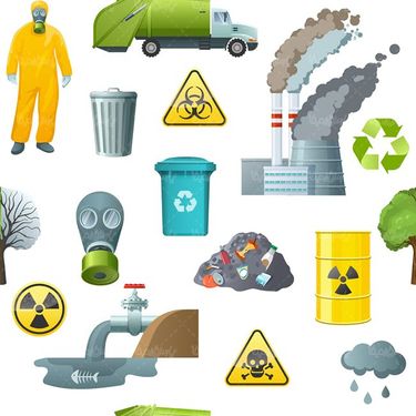 وکتور کارخانه وکتور ماشین اشغالی وکتور باران اسیدی وکتور فاضلاب کارخانه جات