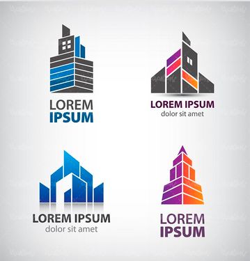 وکتور لوگو ساختمان وکتور لوگو مشاور املاک وکتور لوگو بنگاه مسکن1