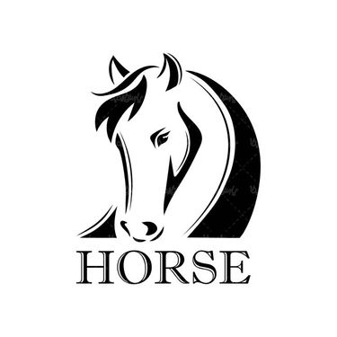 وکتور لوگو اسب وکتور باشگاه سوارکاری