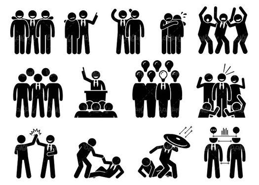 وکتور کنفرانس وکتور سخنرانی وکتور آدم منحصر به فرد