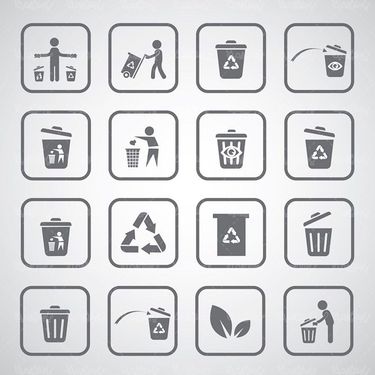 وکتور سطل زباله وکتور سطل آشغال