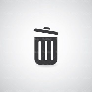 وکتور سطل زباله وکتور سطل آشغال
