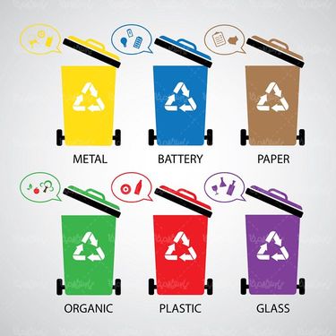 وکتور سطل زباله وکتور سطل آشغال