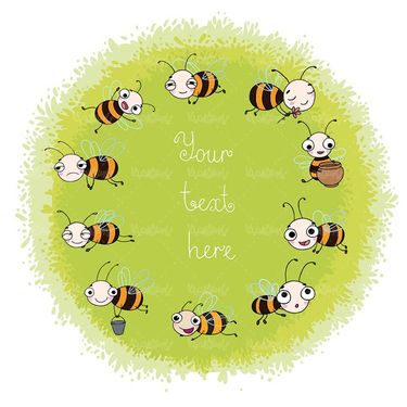 وکتور زنبور عسل وکتور پرورش زنبور