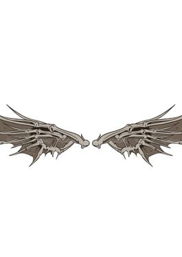 وکتور پر پرنده وکتور بال پرنده