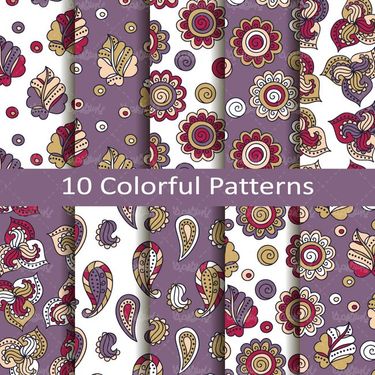 وکتور  بک گراند بته و جقه  وکتور کاغذ دیواری