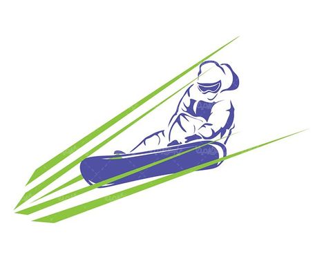 وکتور ورزش وکتور اسنوبرد