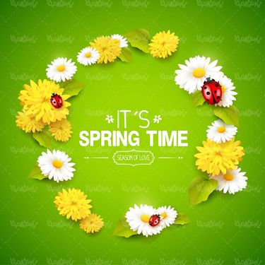 وکتور بهار وکتور شکوفه