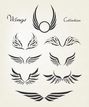 وکتور پر وکتور لوگو بال پرنده