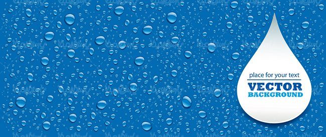 وکتور بک گراند شبنم وکتور قطره آب