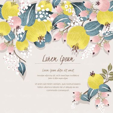 وکتور گل وکتور گلفروشی وکتور حاشیه گل