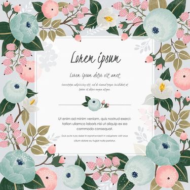 وکتور گل وکتور گلفروشی وکتور حاشیه گل