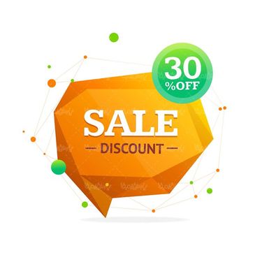 وکتور لیبل مثلثی گرافیکی وکتور برچسب فروش