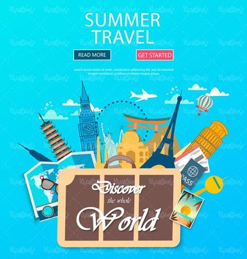 وکتور گردشگری وکتور آژانس مسافرتی